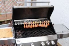 Warmhalterost von Grillrost.com für den Burnhard Big Fred