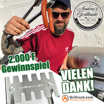 Gewinnspiel Instagram 2000 Follower andrees grillbude